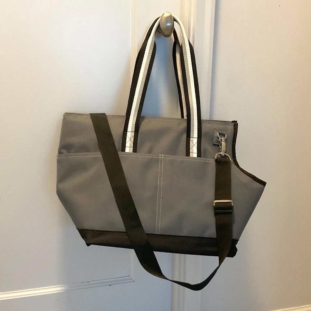 Super chic pet carrier - custom made and never used!